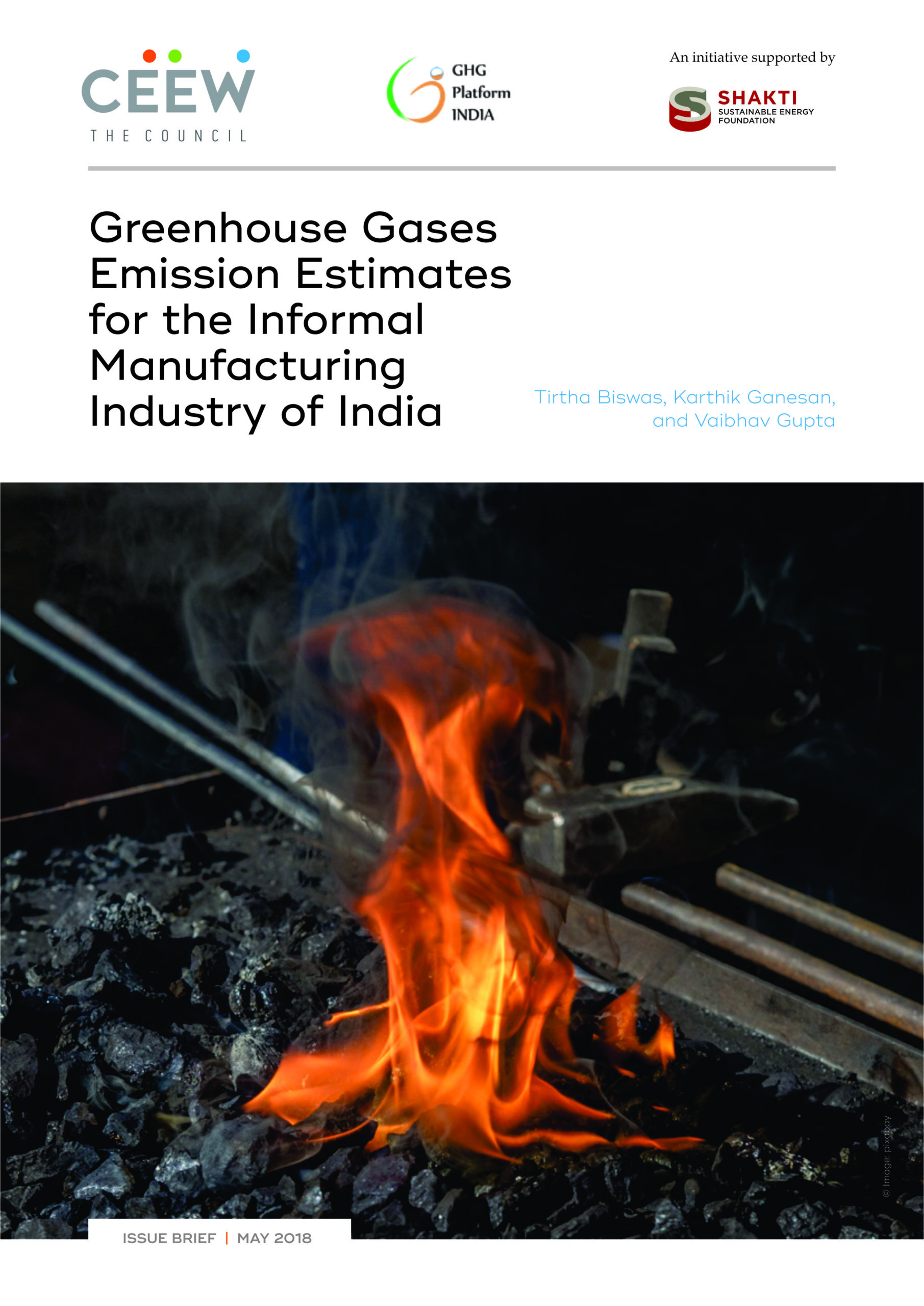 GHG Emission Estimates for the Informal Manufacturing Industry of India