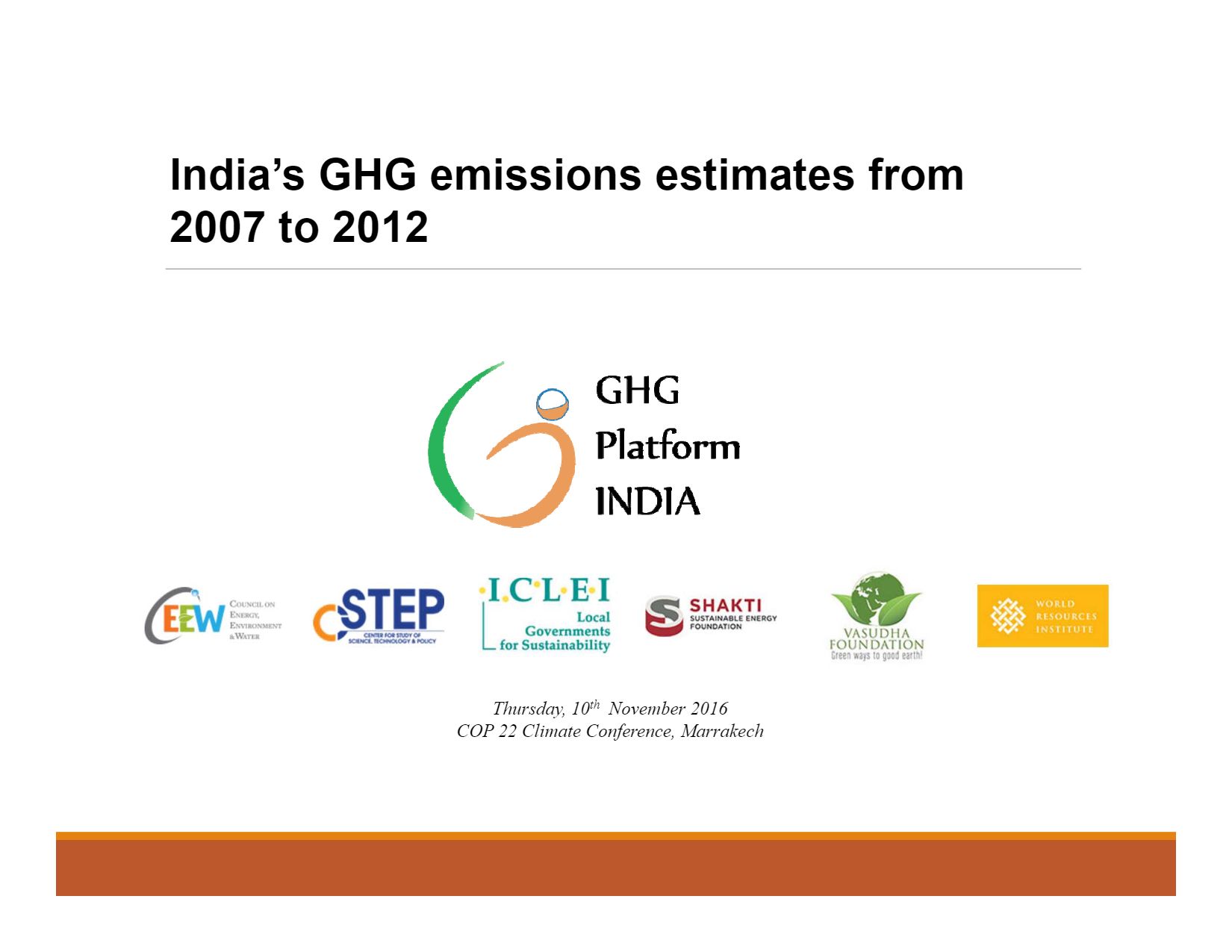 GHGPI-PhaseI-Presentation at COP 22-Nov16-1