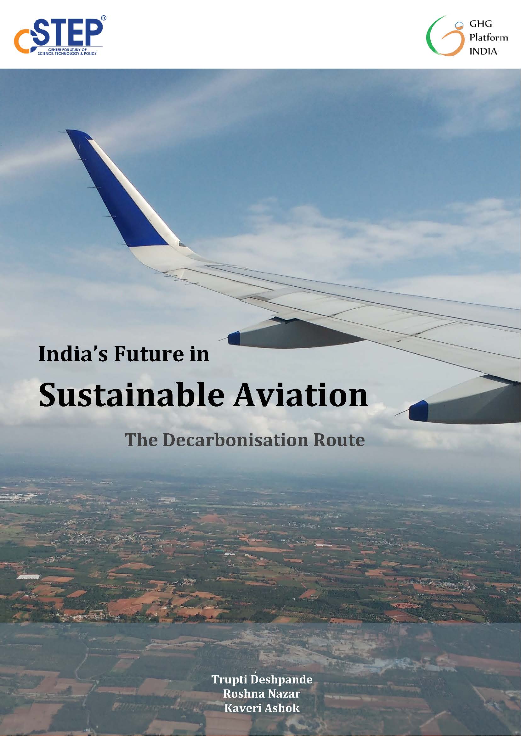 GHGPI-PhaseIV-Briefing Paper on India’s Future in Sustainable Aviation_CSTEP-Sep22